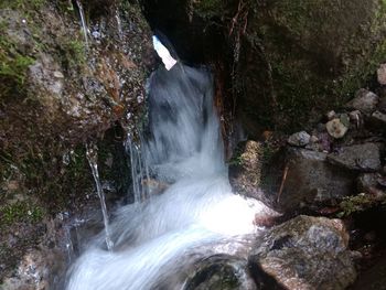 Waterfall in forest