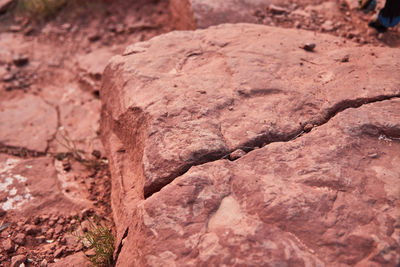 Close-up of rock