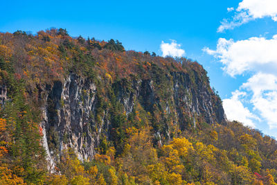 Lake towada utumn foliage scenery. towada-hachimantai national park in tohoku region. aomori, japan.