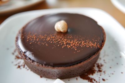 Close-up of food on table