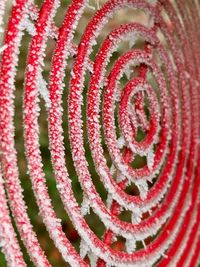 Full frame shot of spiral pattern