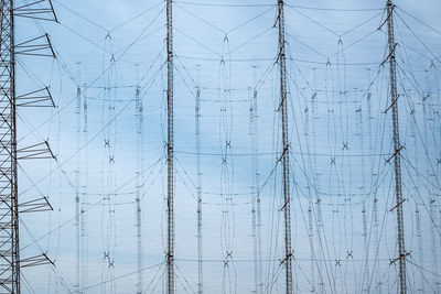 Radio antenna background