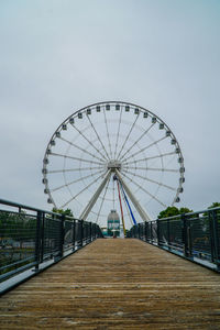 Ferris wheel against sky