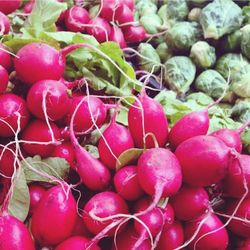 Full frame shot of market stall