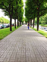 View of city street