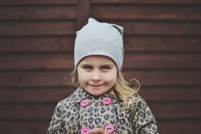 Portrait of a smiling girl