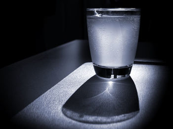 Close-up of drink on table
