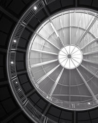 Low angle view of ceiling