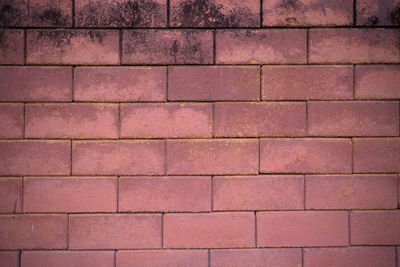 Full frame shot of brick wall