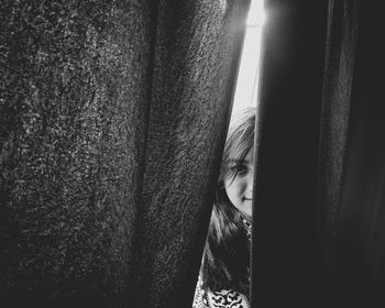 Close-up of a young woman