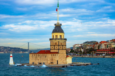 Maiden's tower in istanbul