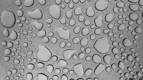 Full frame shot of water drops