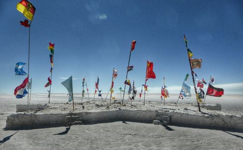 View of beach against sky