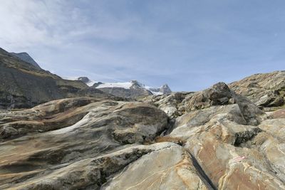 Rock and glacier