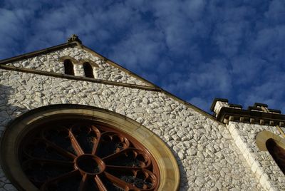 Low angle view of cathedral against sky