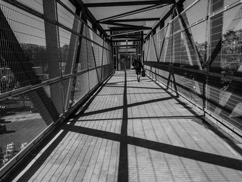 People walking in city