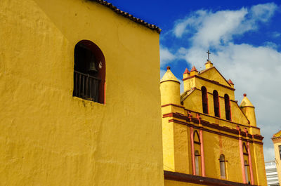 View of church against cloudy sky