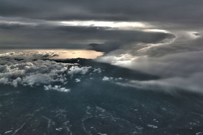 Scenic view of clouds in sky