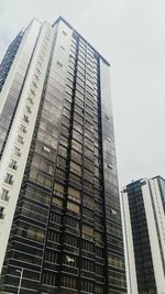 Low angle view of modern building