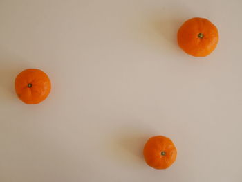 Close-up of orange fruits on table