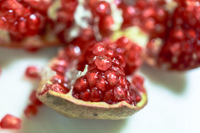 Close-up of pomegranate