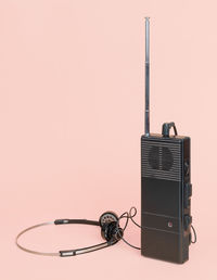 Close-up of electric lamp against white background