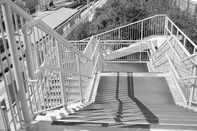 View of stairs