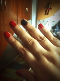 Cropped image of woman