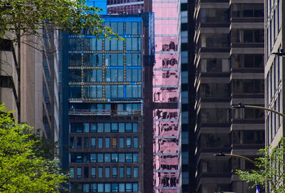 View of residential buildings