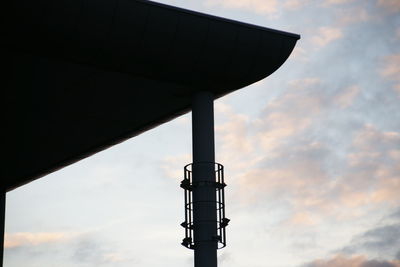 Low angle view of cloudy sky