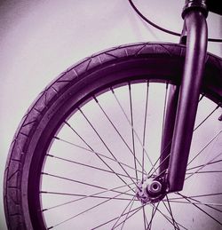 Close-up of bicycle