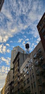 Low angle view of building against sky