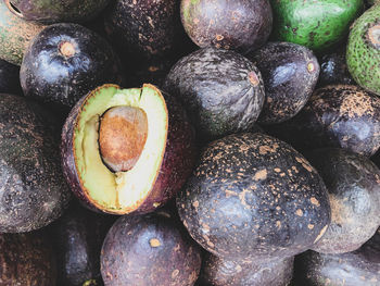 Full frame shot of fruits for sale at market stall