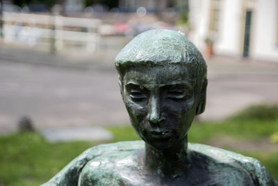 Close-up of buddha statue