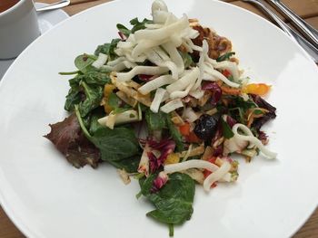 Close-up of food in plate