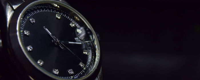 Close-up of clock
