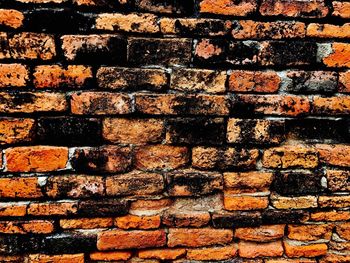 Full frame shot of brick wall