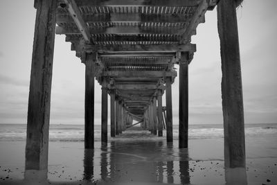 Lowestoft claremont piet from beneath