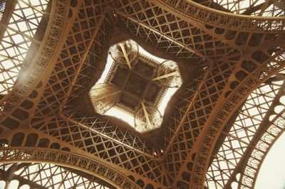 Low angle view of ceiling of building