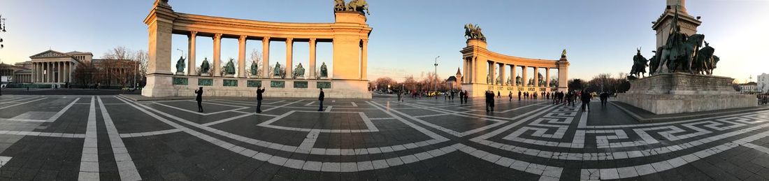 Panoramic view of buildings in city