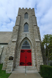 Low angle view of cathedral against sky