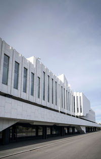 Low angle view of building against sky