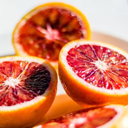 Close-up of orange slices