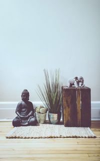 Man sitting on floor