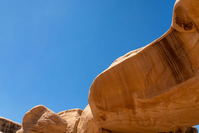 Rock formation arches at the devils garden in grand staircase escalante national monument in utah