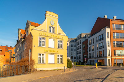 Buildings in city