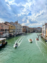 You can always look at the venetian grand canal