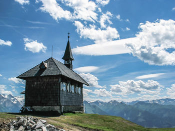 Church on top of a mountain