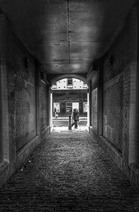 Corridor of building