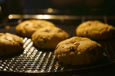Close-up of cookies